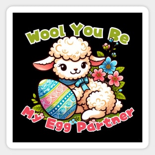 Easter festival sheep Magnet